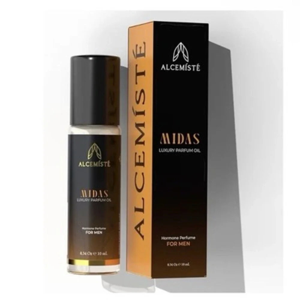 Alcemisté Midas Luxury Parfum Oil Perfume Oil for Men 0.34 oz 10 mL